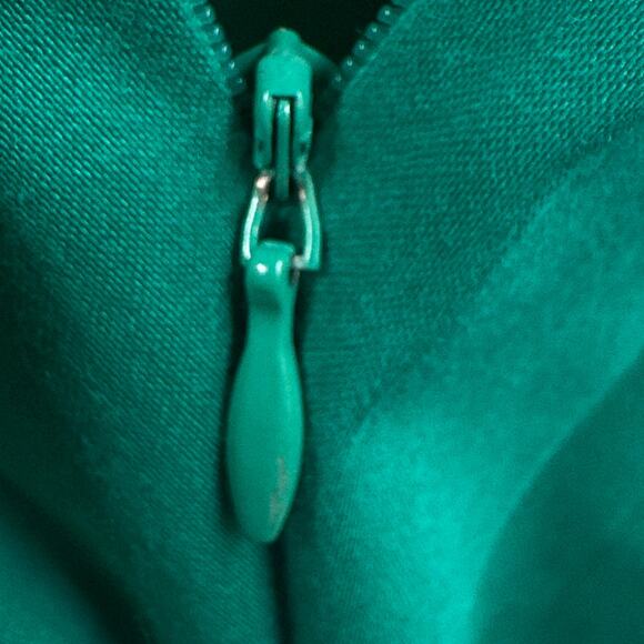 Calvin Klein Dress 2 Teal Green Fit Flare Business Career Party Cocktail Preppy - Picture 7 of 16